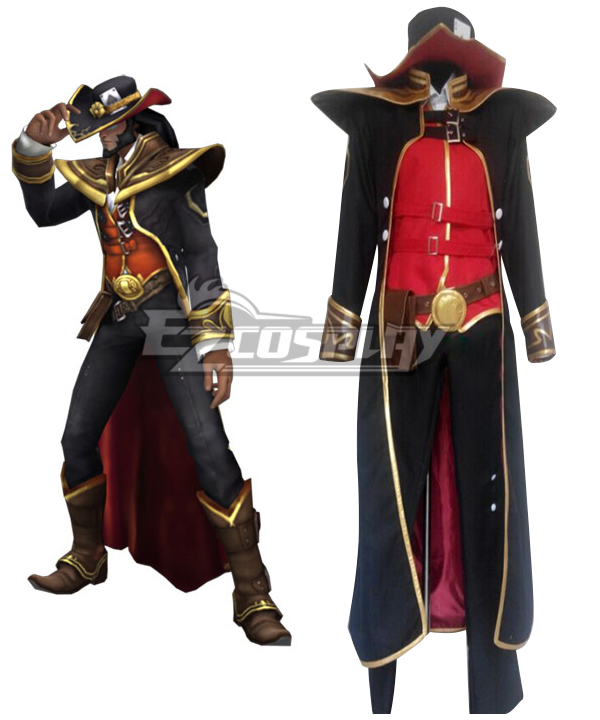 League of Legends Twisted Fate Cosplay Costume