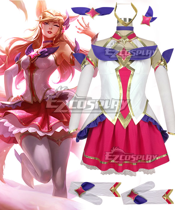 

League of Legends LOL Star Guardian Ahri Cosplay Costume