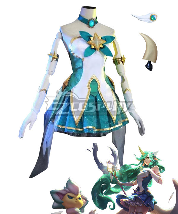 

League of Legends LOL Star Guardian Soraka Cosplay Costume - Premium Edition
