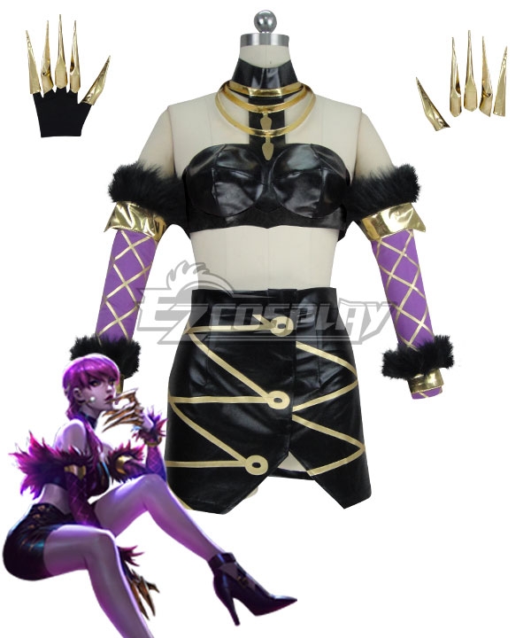 League Of Legends LOL KDA K/DA Evelynn Cosplay Costume - buy at the ...