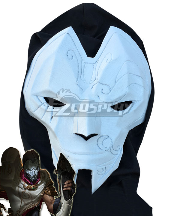 League of Legends LOL Classic Khada Jhin the Virtuoso Mask and Headgear Cosplay Accessory Prop