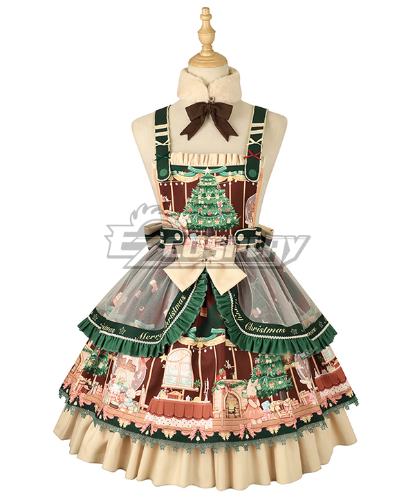 Lolita Christmas The Nutcracker Sweet Lolita Classic Lolita Dress Cosplay Costume