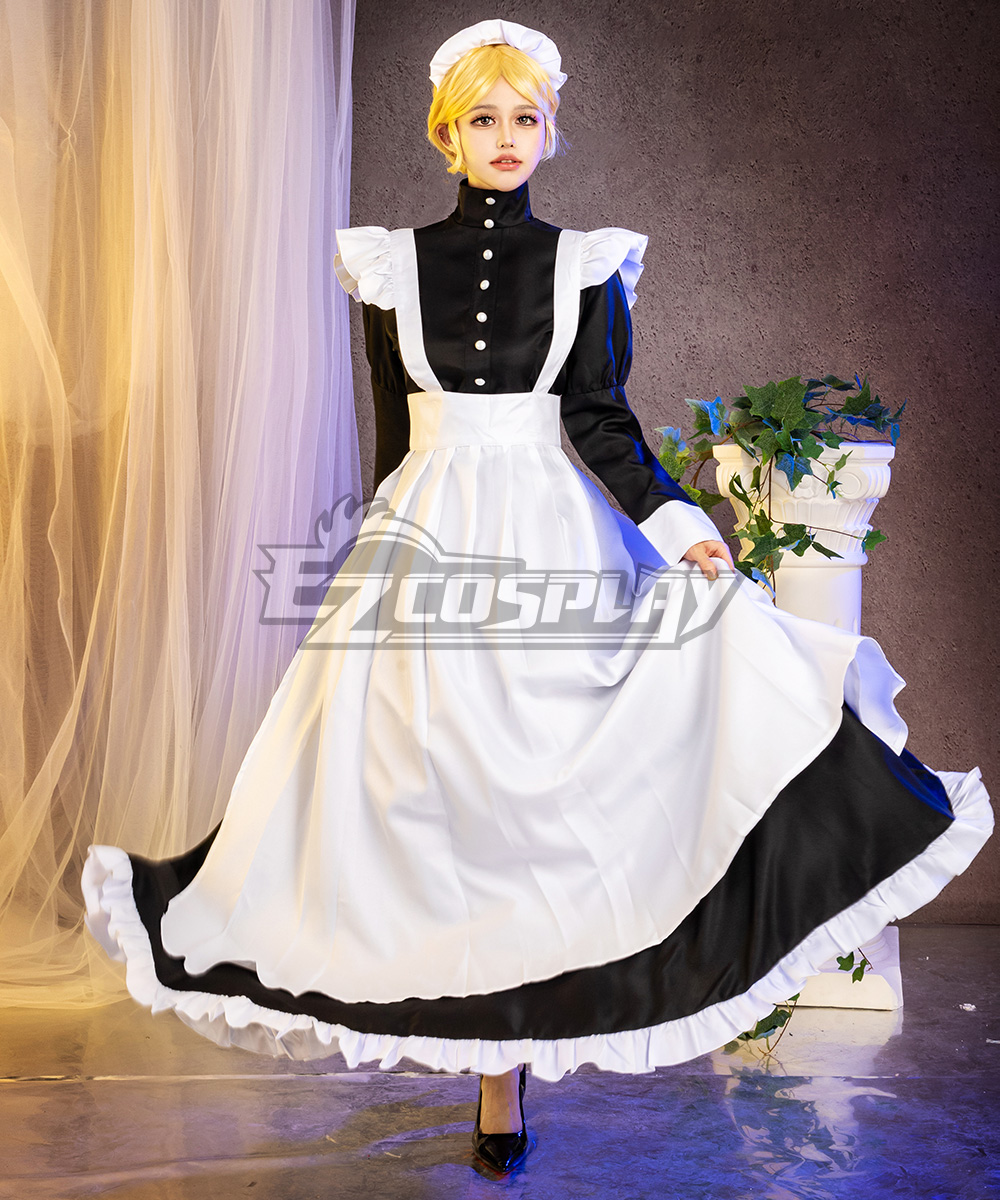 Lolita Maid Dress Cosplay Costume - EMDS004Y