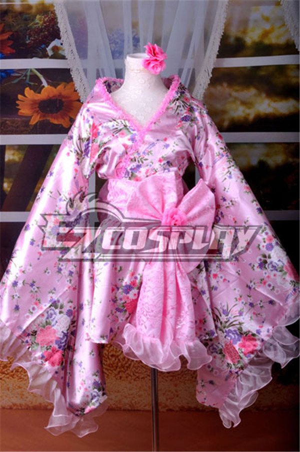

Lolita pink Improvement and Dress suit Cosplay Anime Costume-Y532