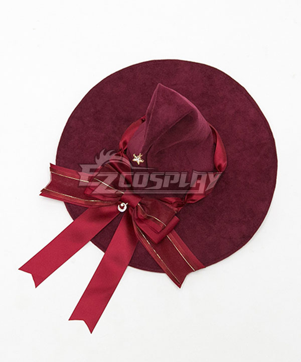 Lolita Series Halloween Wizard Red Hat Cosplay Accessory Prop