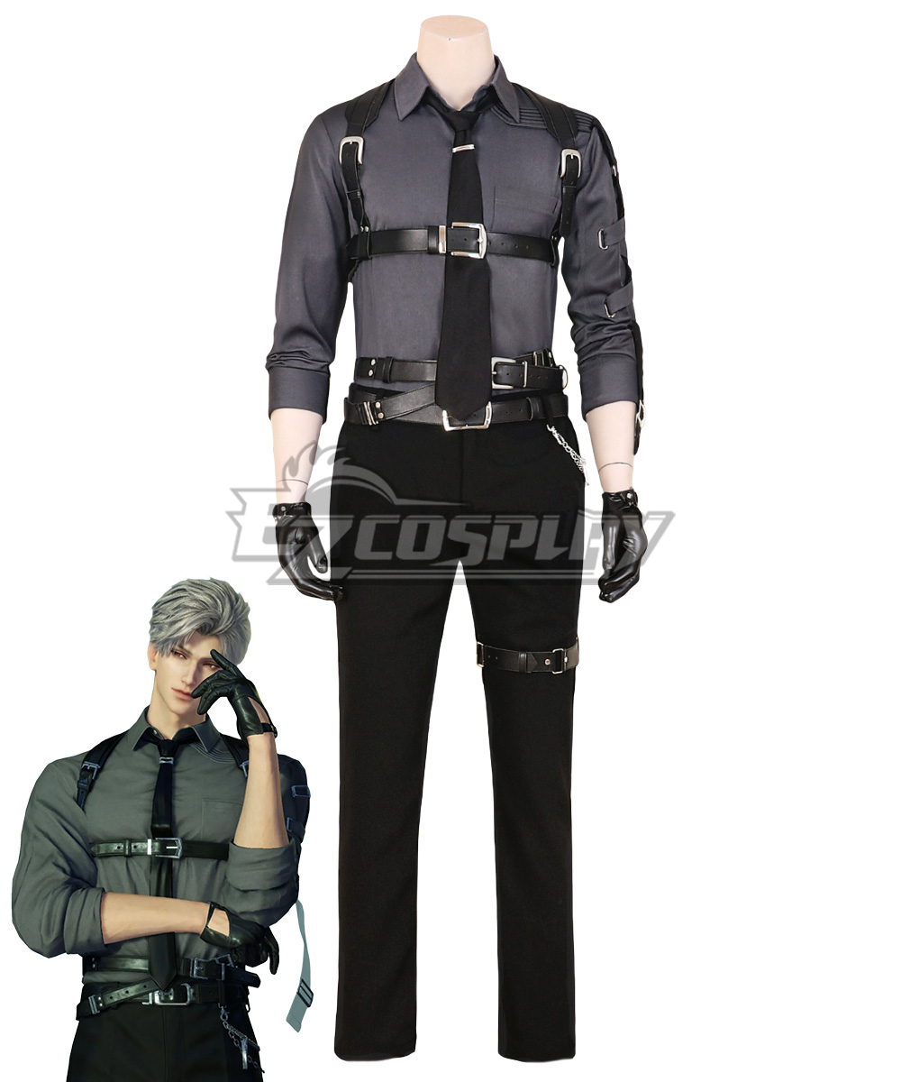 Love and Deep Space Zayne Xavier Rafayel Sylus Precise Control Dark Silver Cosplay Costume