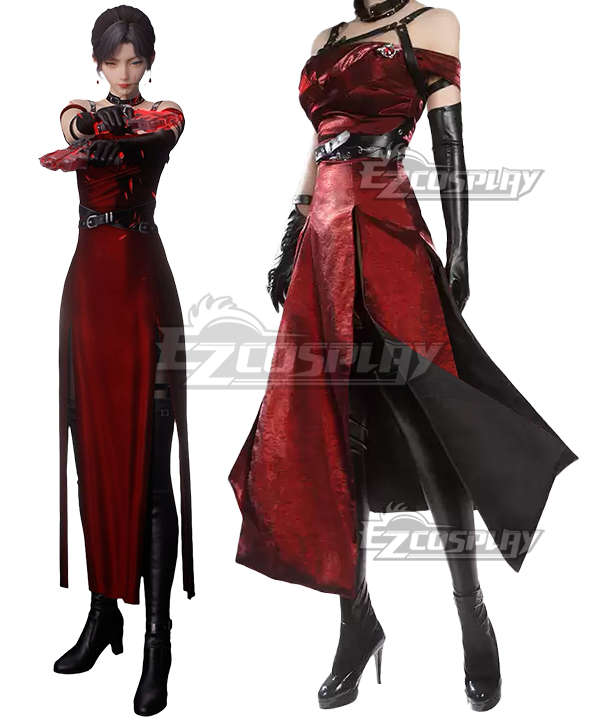 Love And Deepspace Deepspace Hunter Protagonist Enchanting Veil Red Cosplay Costume