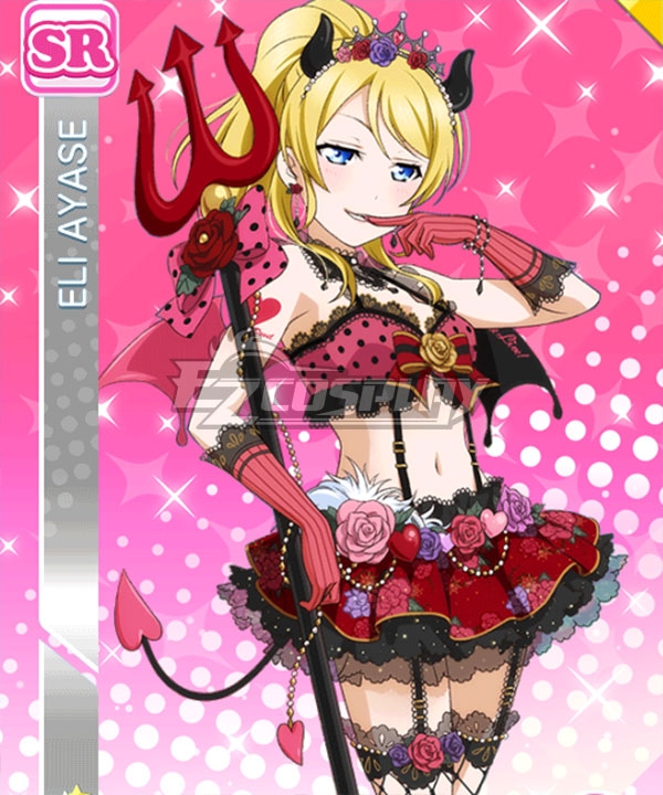 

Love Live! Lovelive! Halloween Eli Ayase Little Devil Ver. Cosplay Costume