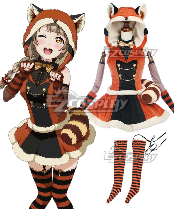 Love Live! Lovelive Minami Kotori Raccoon Animal Awaken Cosplay Costume