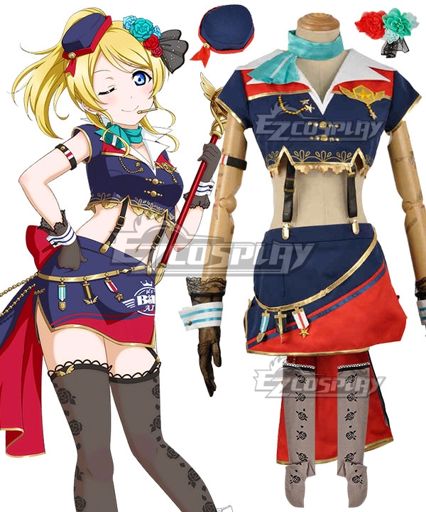 

Love Live! Lovelive! Transformed Sky Eli Ayase Cosplay Costume