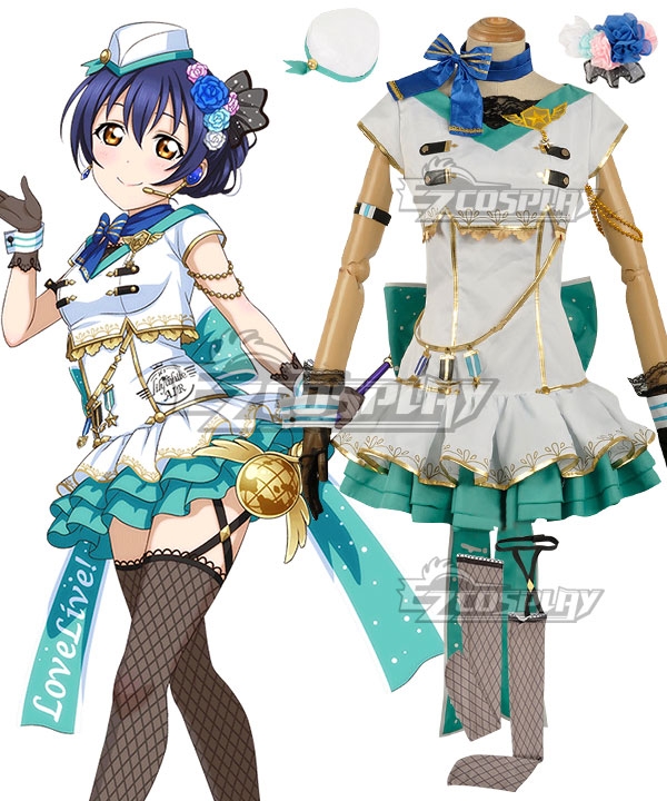 

Love Live! Lovelive! Transformed Sky Umi Sonoda Cosplay Costume