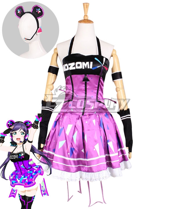 

Love Live! Lovelive! Nozomi Tojo Cyber Idolized Gaming Game Awaken Cosplay Costume
