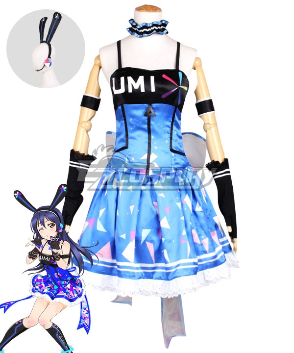 

Love Live! Lovelive! Umi Sonoda Cyber Idolized Gaming Game Awaken Cosplay Costume