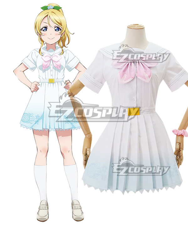 Lovelive μ's 8th A Song for You Eli Ayase Cosplay Costume