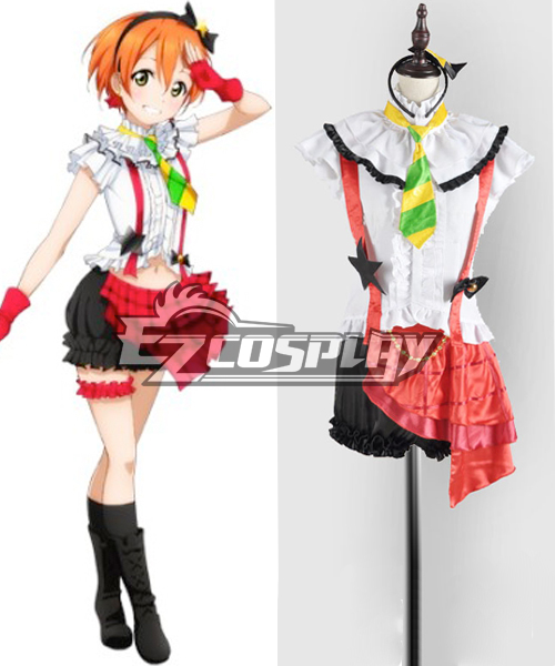 LoveLive! School Idol Project Hoshizora Rin Performance Cosplay Costume