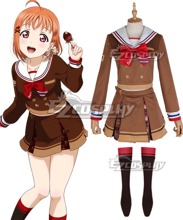 

LoveLive! Sunshine!! 2018 Chocolate Valentine's Day Chika Takami Cosplay Costume