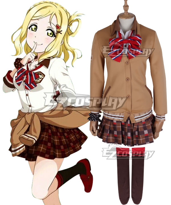 

LoveLive! Sunshine!! 2018 Chocolate Valentine's Day Mari Ohara Cosplay Costume
