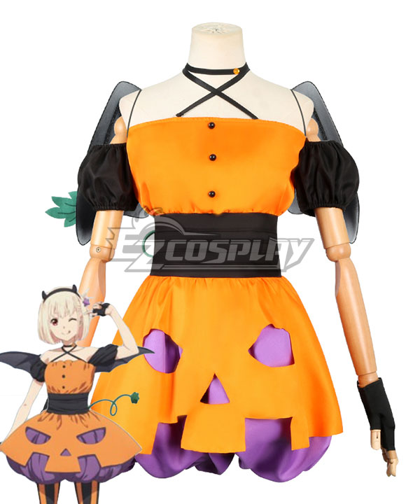 Lycoris Recoil Chisato Nishikigi Halloween Little Devil Cosplay Costume