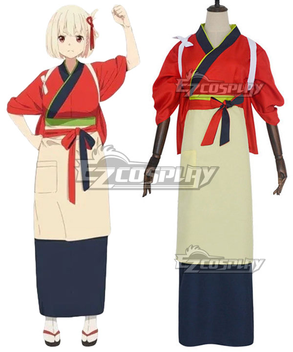 Lycoris Recoil Chisato Nishikigi Kimono Cosplay Costume