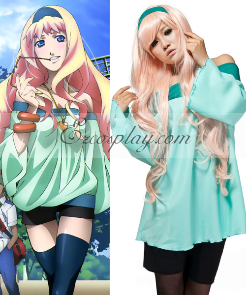 Macross Frontier Sheryl Nome Dating Cosplay Costume 