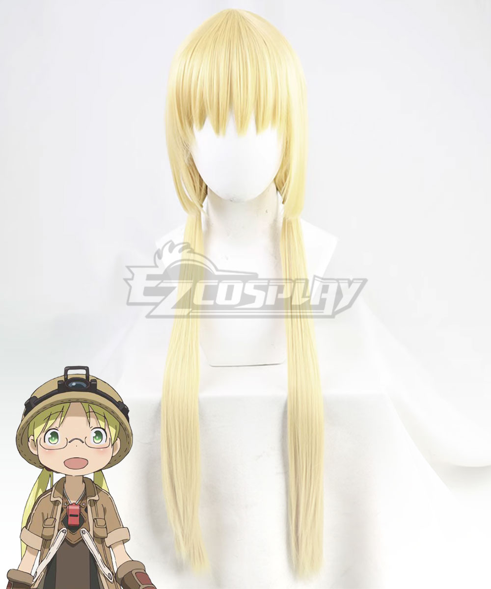 Made in Abyss Riko Gelbe Cosplay-Perücke
