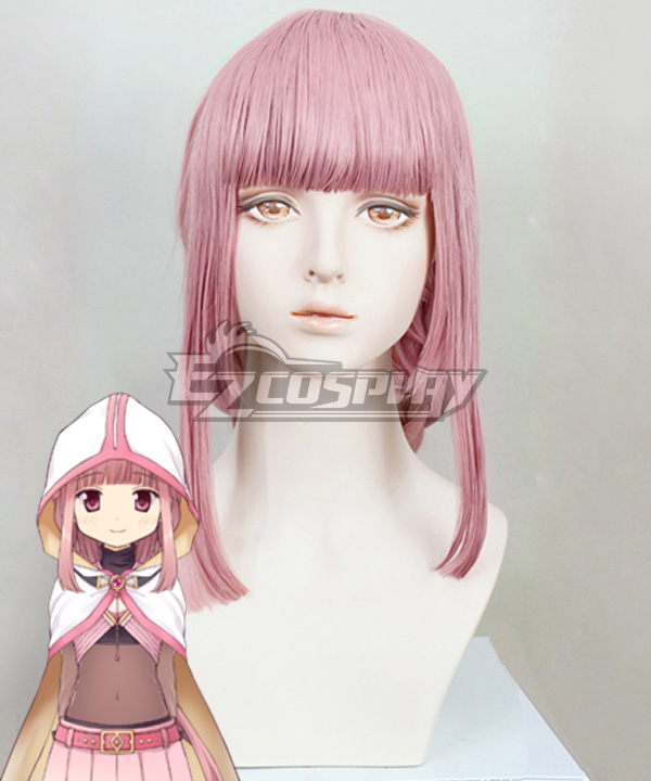 Magia Record: Puella Magi Madoka Magica Side Story Magireco Iroha Tamaki Pink Cosplay Wig