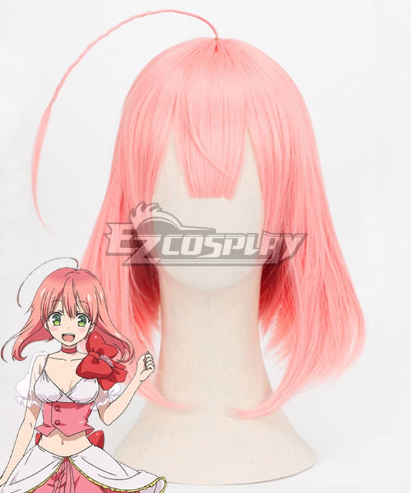 Magical Girl Ore Magical Girl Saki Uno Pink Cosplay Wig