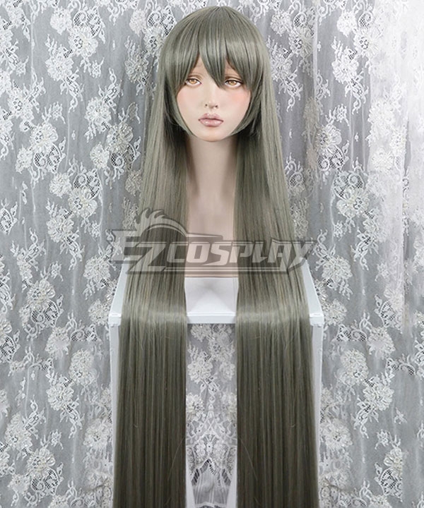 Long grey cosplay wig store