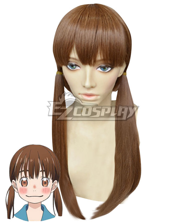 March Comes in Like a Lion Kawamoto Hinata  Brown Cosplay Wig