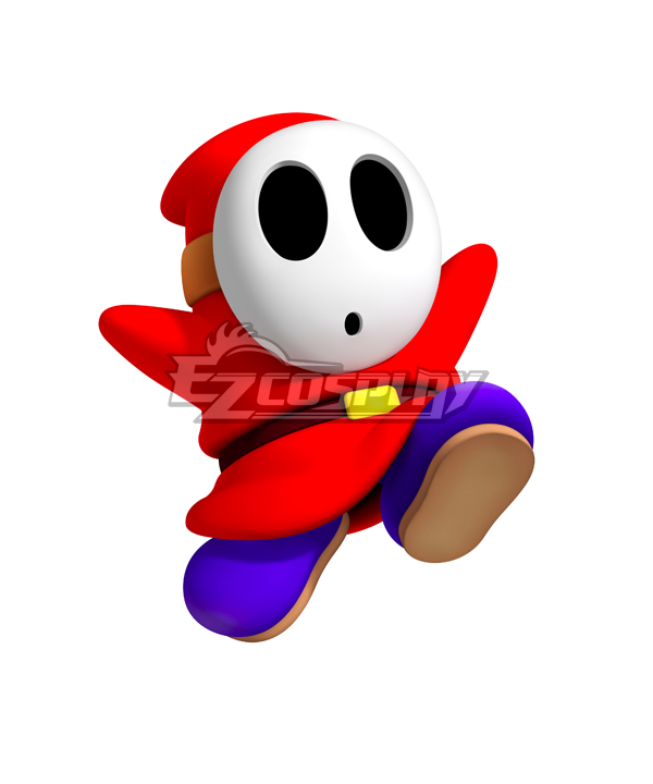 Mario Kart 8 Shy Guy Cosplay Costume