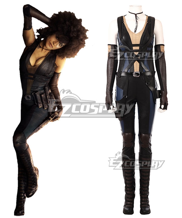 

Marvel 2018 Deadpool 2 Domino Neena Thurman Cosplay Costume
