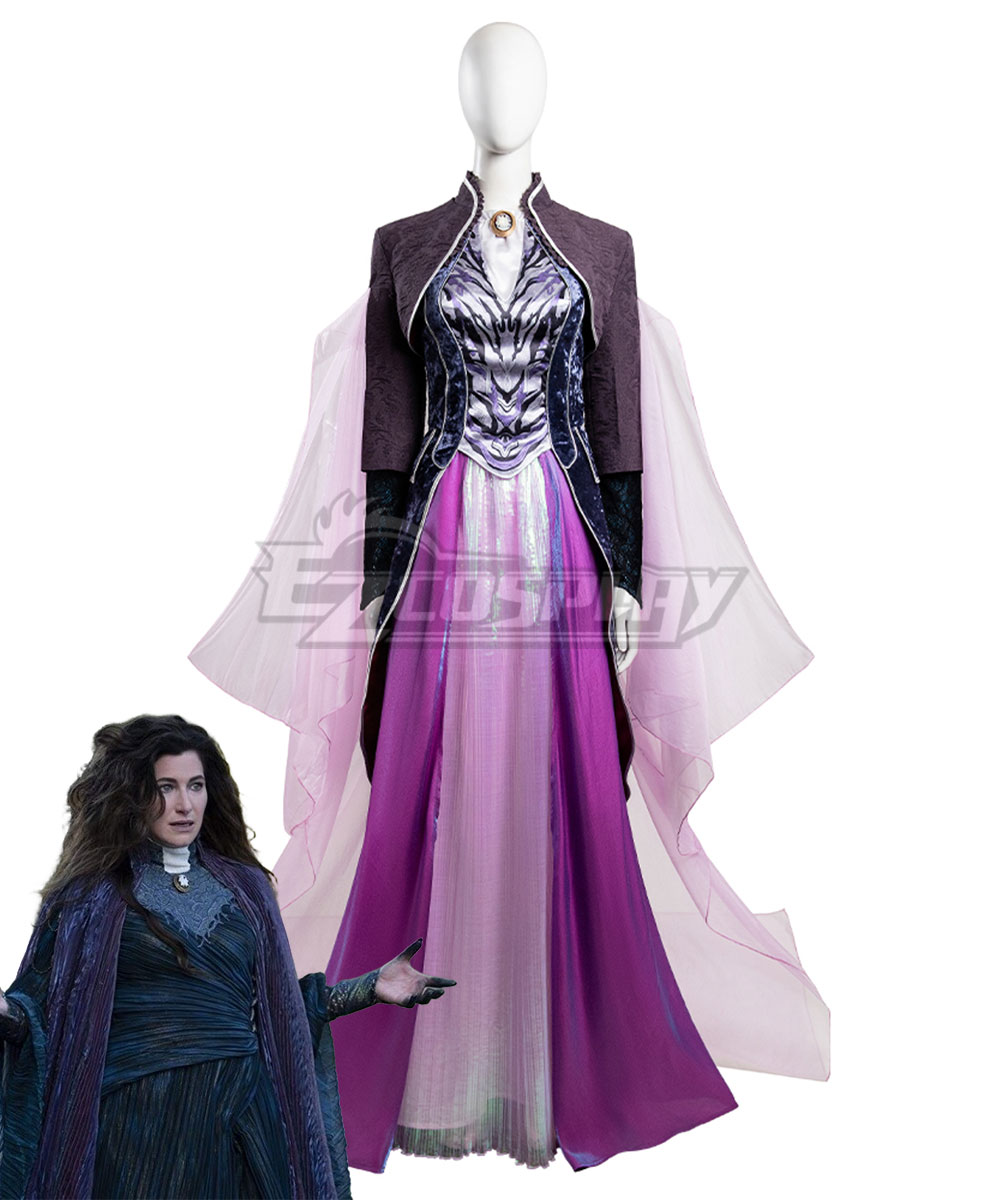 Marvel Agatha All Along Agatha Harkness Dress Cosplay Costume