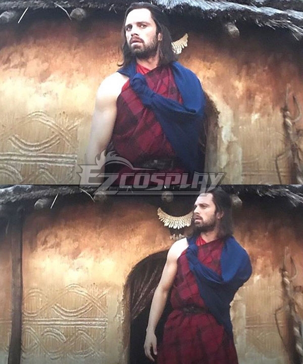 

Marvel Avengers 3: Infinity War Winter Soldier White Wolf Bucky Barnes Wakanda Cosplay Costume