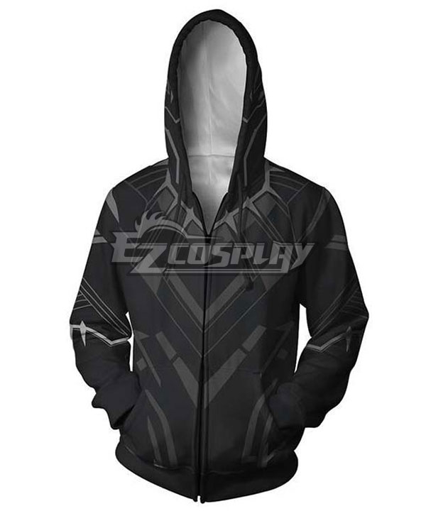 

Marvel Avengers 4: Endgame T'Challa Black Panther Coat Hoodie Cosplay Costume