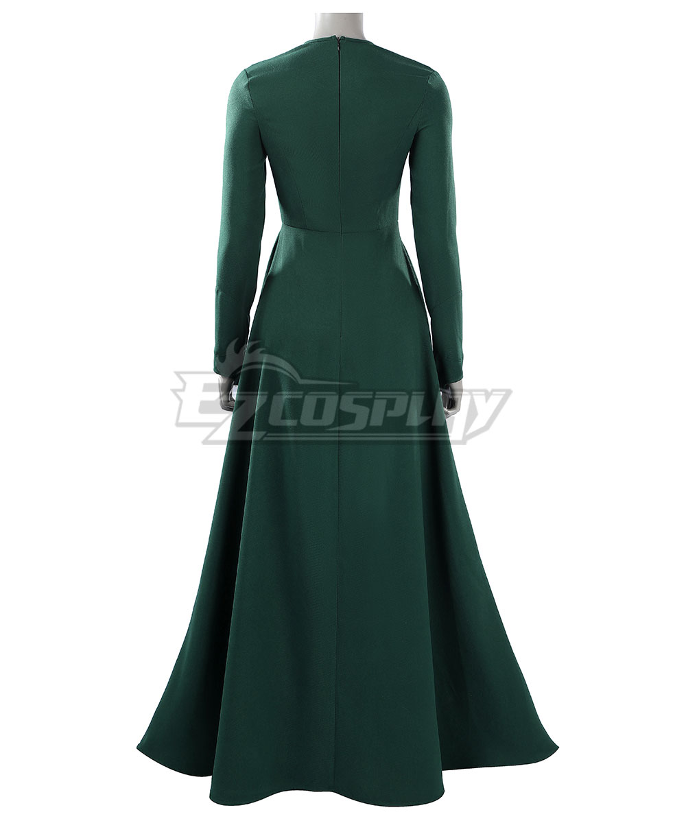 marvel formal dress Avengers 5: Doomsday Latverian Witch Green Cosplay Costume Captain