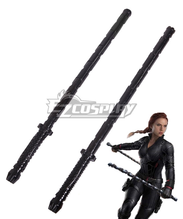 Marvel Avengers: Endgame Black Widow Natasha Romanoff Two Sticks Cosplay Accessory Prop