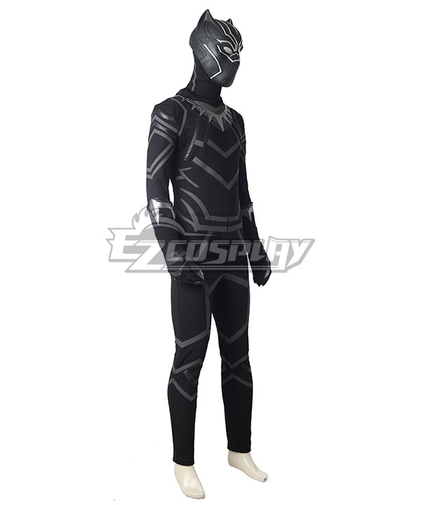 Marvel Black Panther 2018 Movie T'Challa Black Panther Cosplay Costume