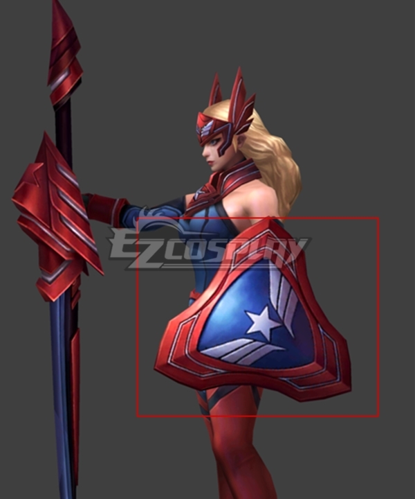 Marvel Captain America Sharon Rogers Shield Cosplay Prop