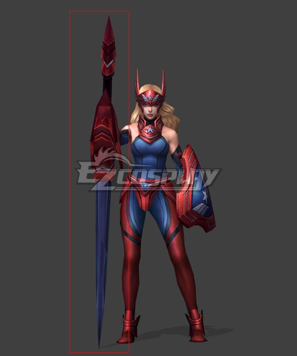 

Marvel Captain America Sharon Rogers Spear Cosplay Weapon Prop