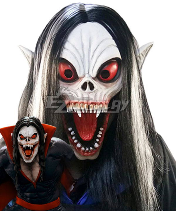 Marvel Comics Michael Morbius The Living Vampire Mask Cosplay Accessory Prop