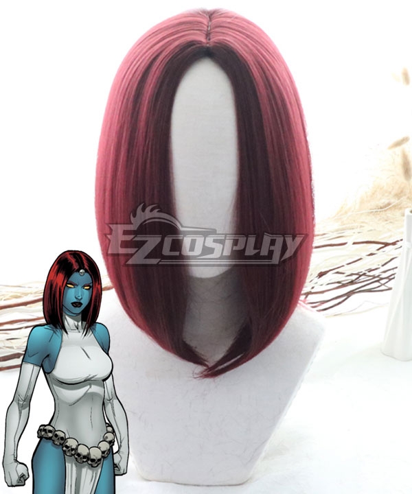 Marvel Comics X-Men Classic Mystique Red Cosplay Wig