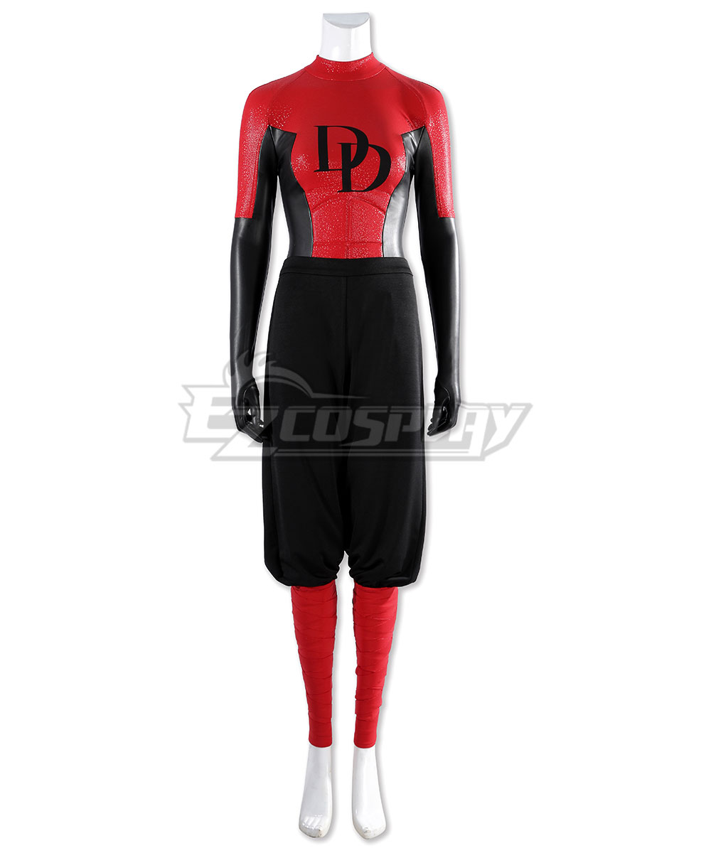 Marvel Daredevil Woman Without Fear Female Daredevil Elektra Natchios  Cosplay Costume, image size:1000x1200
