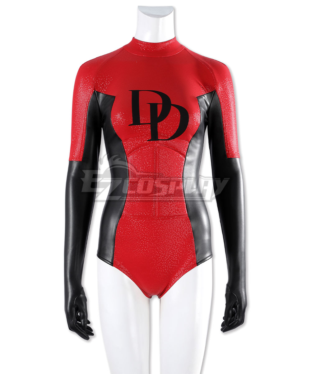 Marvel Daredevil Woman Without Fear Female Daredevil Elektra Natchios  Cosplay Costume, image size:1000x1200