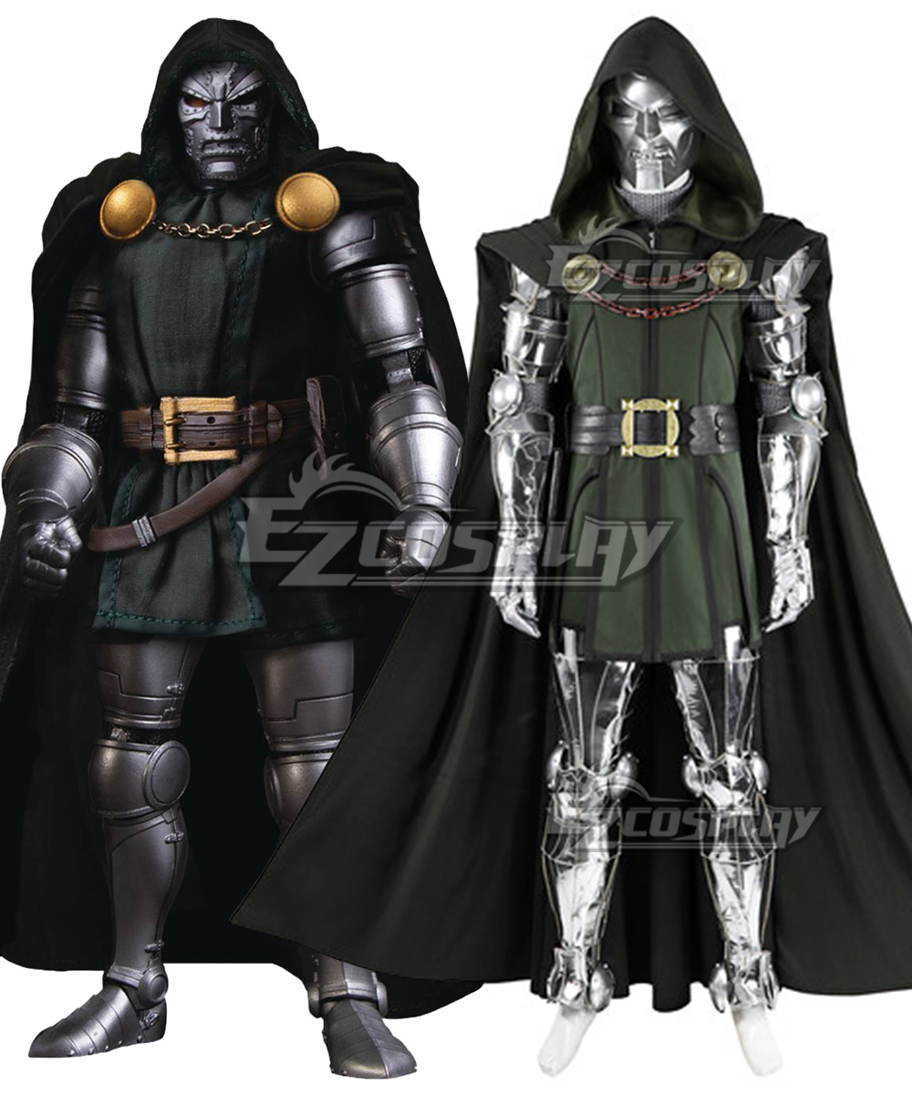 Marvel Doctor Doom Black Cosplay Costume