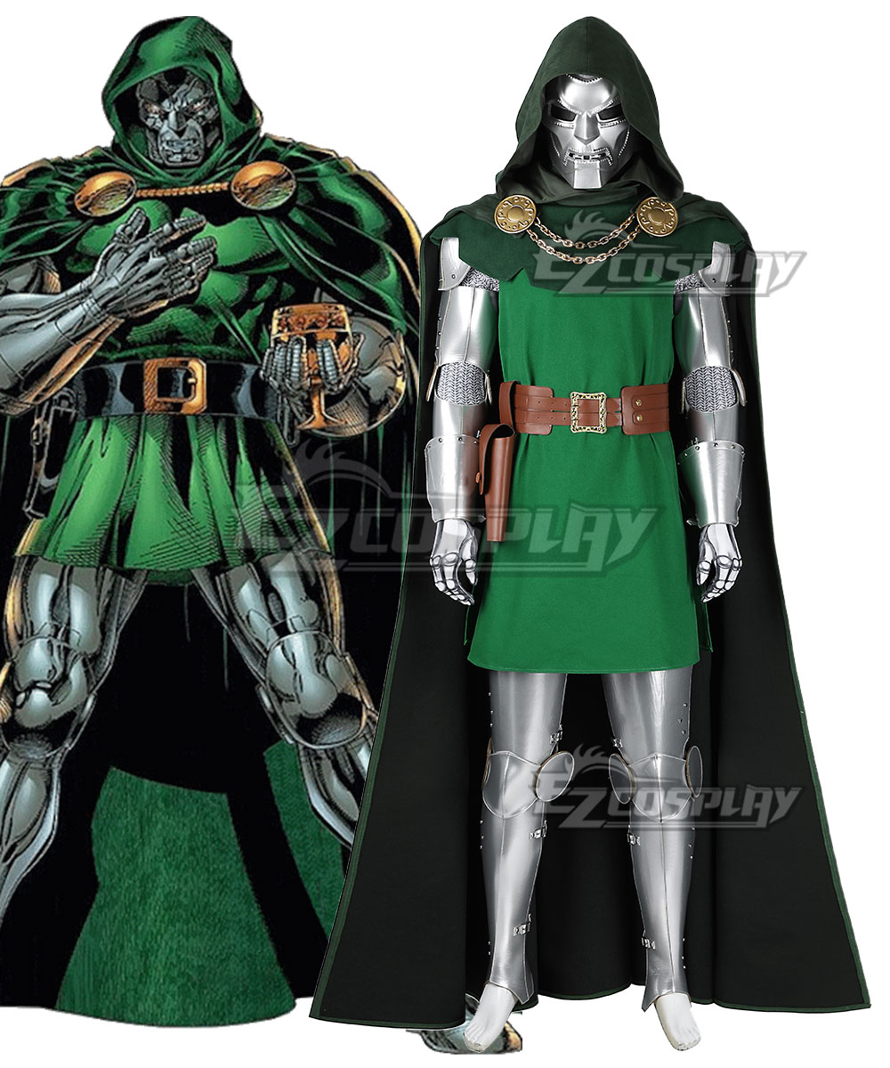 Marvel Doctor Doom  Fantastic Four Victor von Doom Cosplay Costume