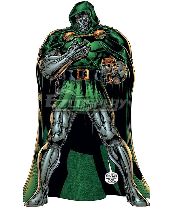 Marvel Doctor Doom Victor von Doom Cosplay Costume