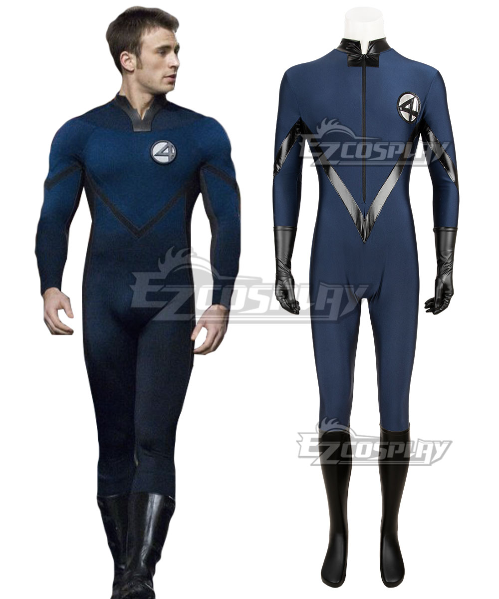 Marvel Fantastic Four Fantastic Man Cosplay Costume