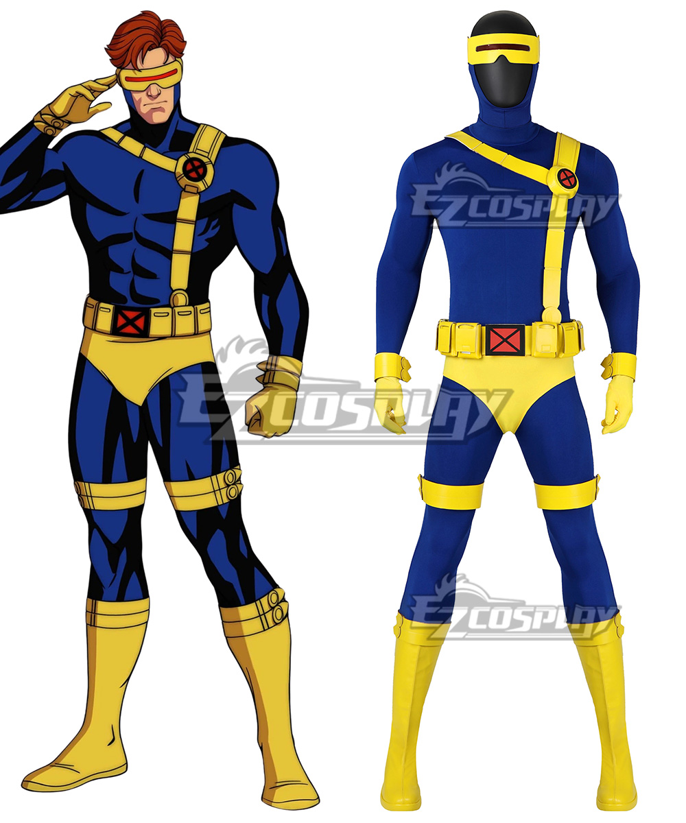 Marvel Legends X-Men '97 Cyclops Scott Summers Cosplay Costume