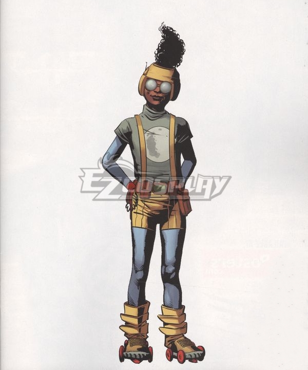 Marvel Moon Girl Lunella Lafayette Cosplay Costume