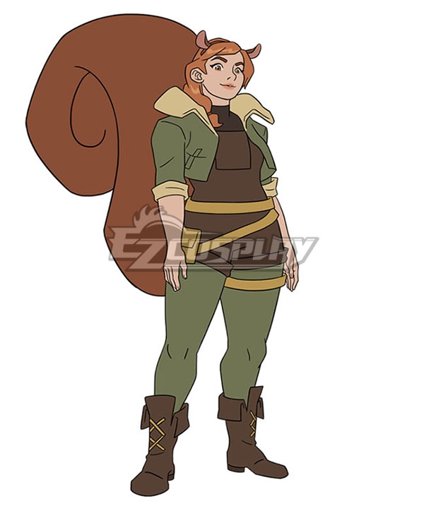 Marvel Rising Squirrel Girl Doreen Green Cosplay Costume